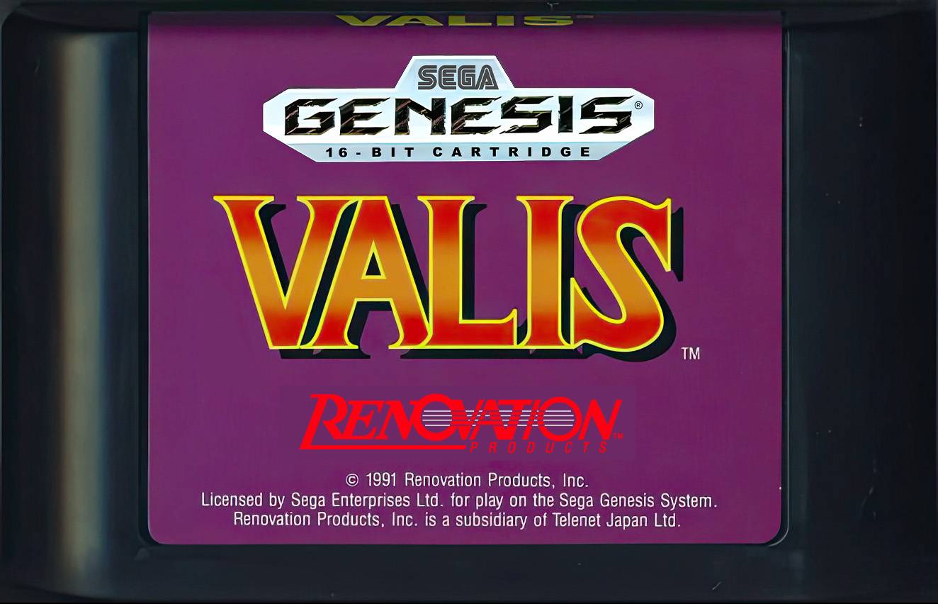 Лицензионный картридж Valis The Fantasm Soldier для Genesis